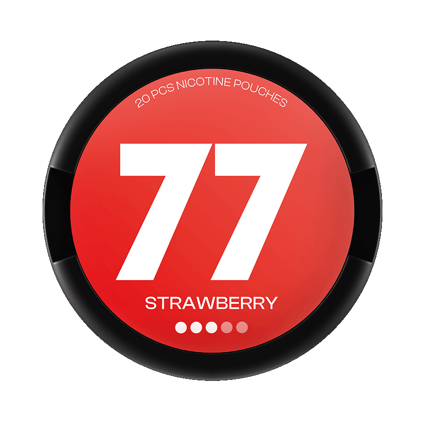 77 Strawberry -nikotiinipussit