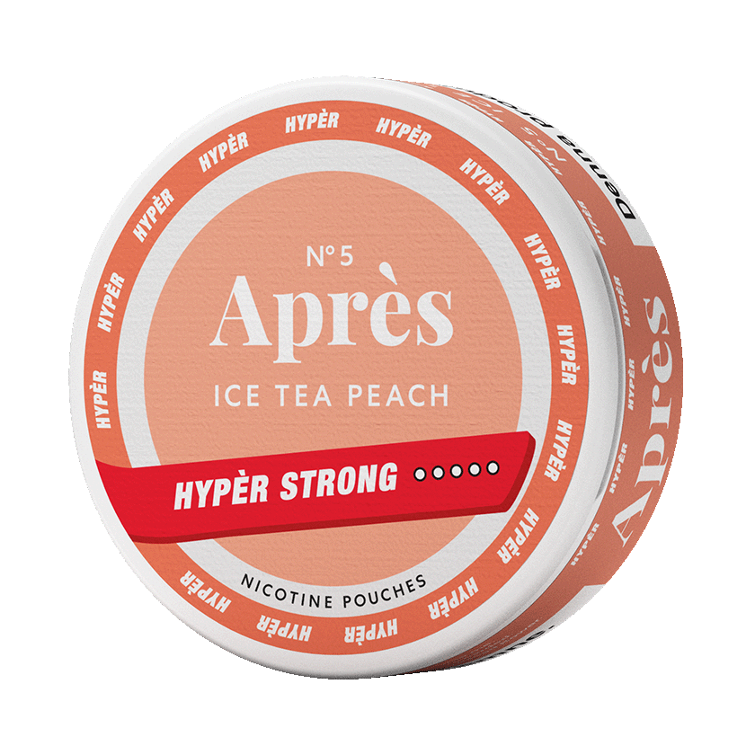 Après Ice Tea Peach Hypèr Strong -nikotiinipussit
