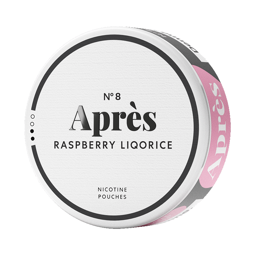 Après Raspberry Liqorice -nikotiinipussit