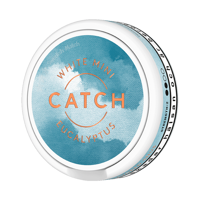 Catch White Eucalyptus Mini Pussinuuska -nikotiinipussit