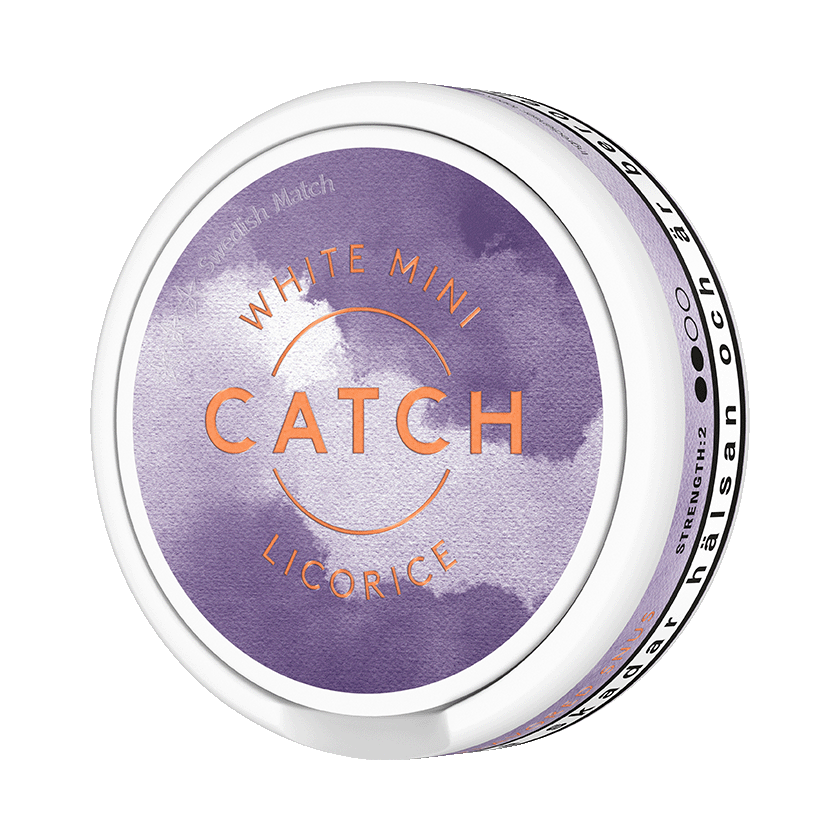 Catch White Licorice Mini Pussinuuska -nikotiinipussit