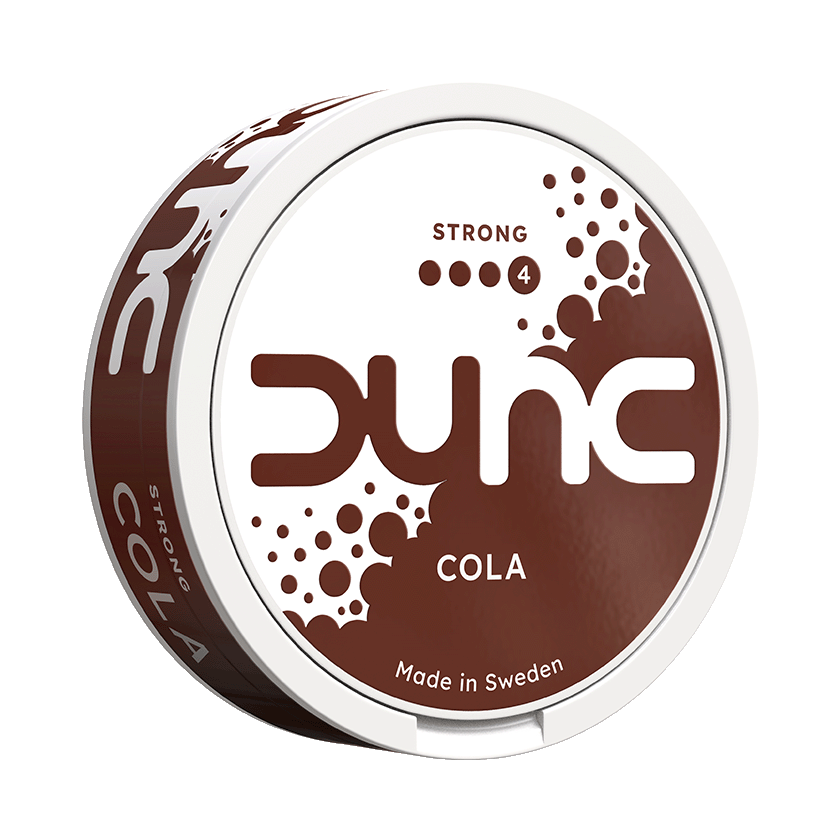 DUNC Cola Slim Strong Pussinuuska -nikotiinipussit