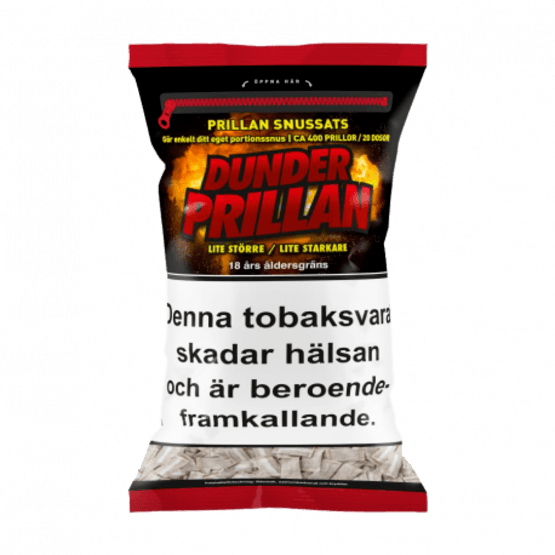 Dunderprillan Påse -nikotiinipussit
