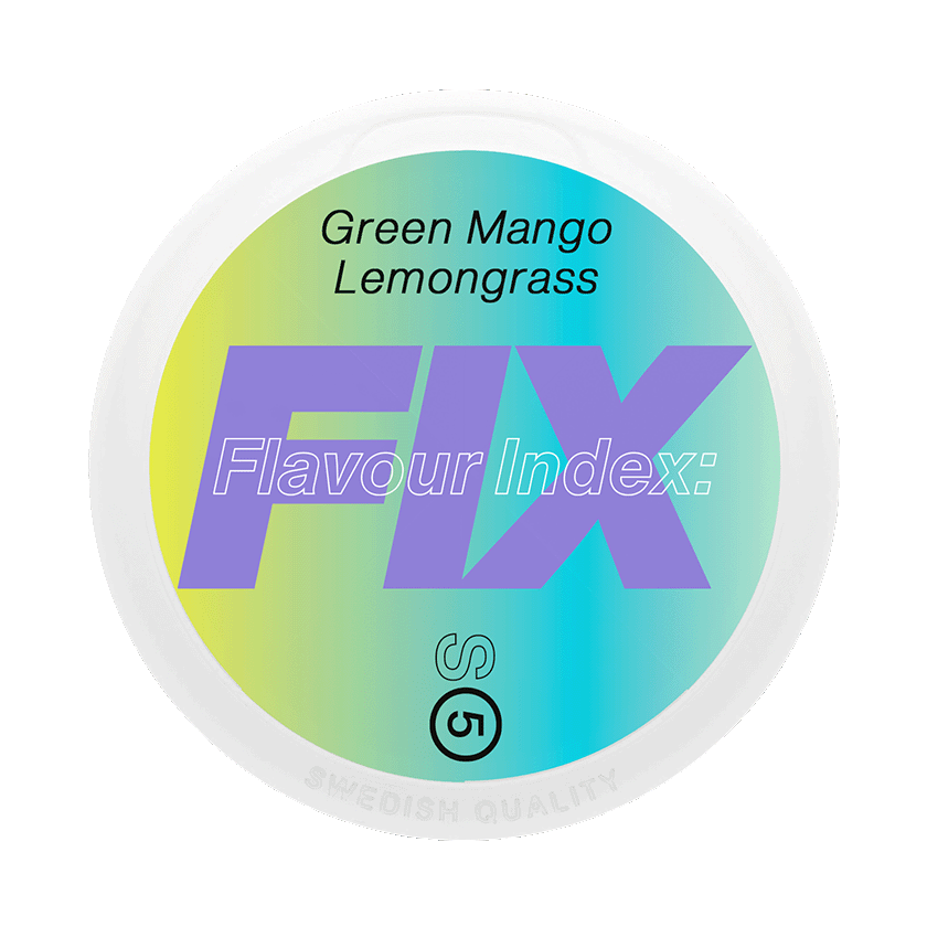 FIX Green Mango Lemongrass #5 -nikotiinipussit