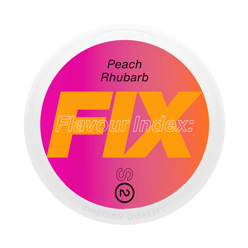 FIX Peach Rhubarb #2 -nikotiinipussit