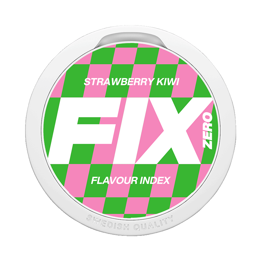 FIX Strawberry Kiwi Zero Nikotinfritt Snus