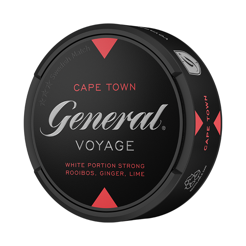 General Voyage Cape Town Strong Pussinuuska -nikotiinipussit