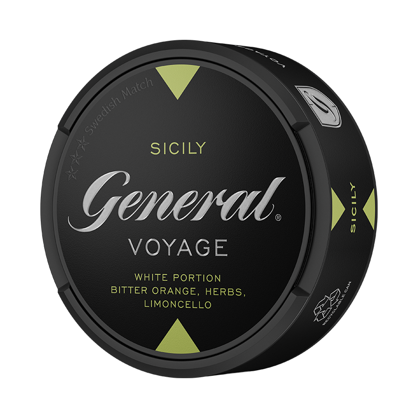General Voyage Sicily Pussinuuska -nikotiinipussit