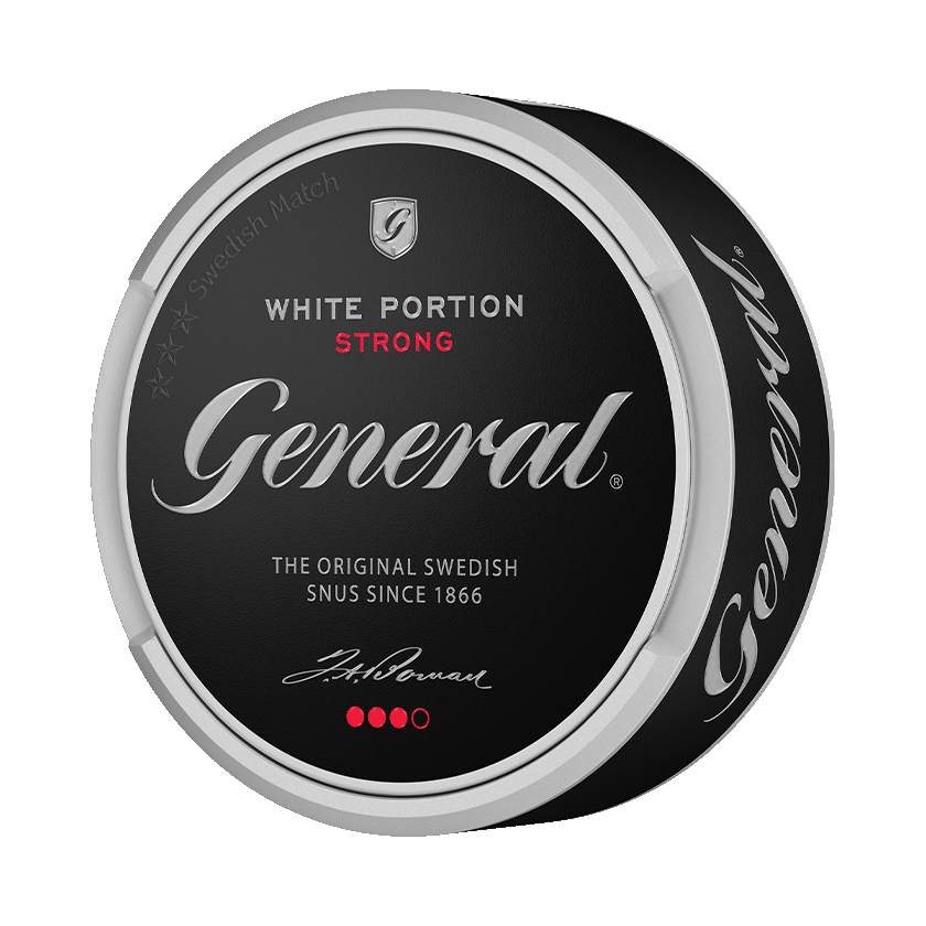 General White Strong Pussinuuska -nikotiinipussit