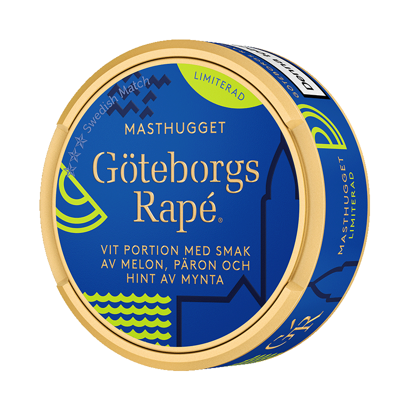 Göteborgs Rapé Masthugget Limited Edition Pussinuuska -nikotiinipussit