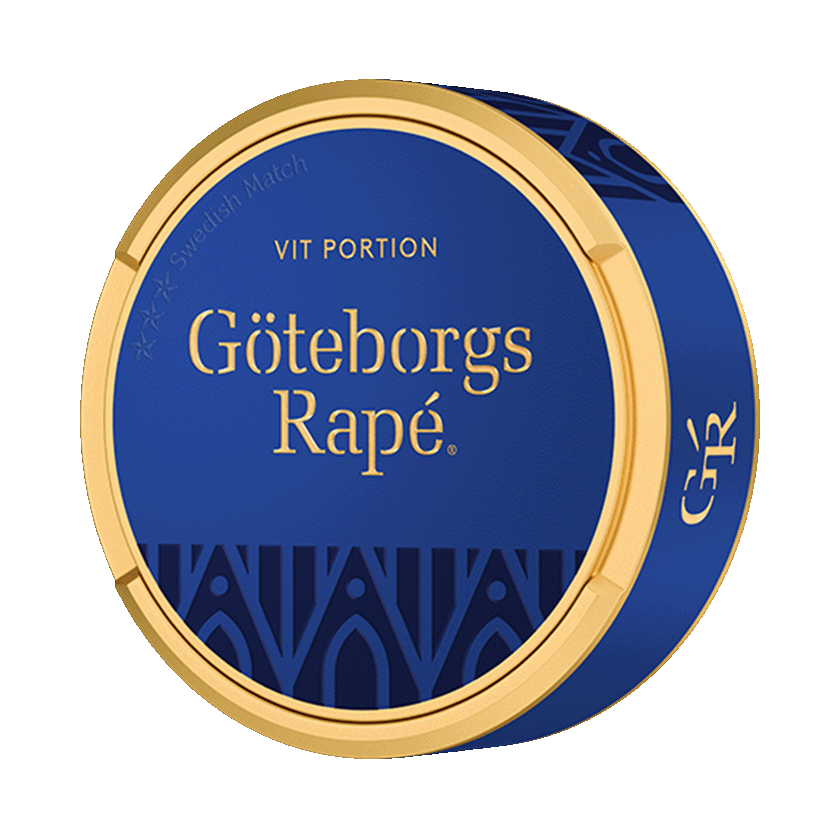 Göteborgs Rapé Vit Pussinuuska