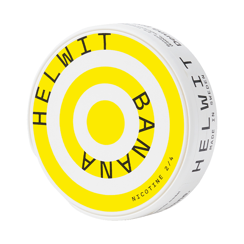Helwit Banana Slim -nikotiinipussit