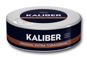 Kaliber Original Extra Tobakssmak Pussinuuska -nikotiinipussit