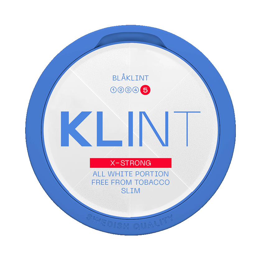 Klint Blåklint Slim X-Strong -nikotiinipussit
