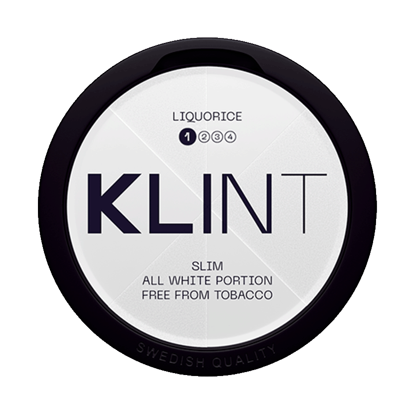 Klint Liquorice #1 Slim -nikotiinipussit