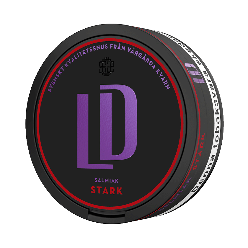 LD Salmiak Stark Pussinuuska -nikotiinipussit