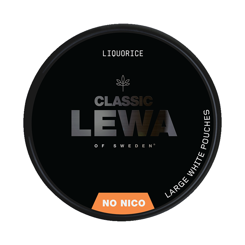 LEWA Classic Liquorice Nikotinfritt Snus