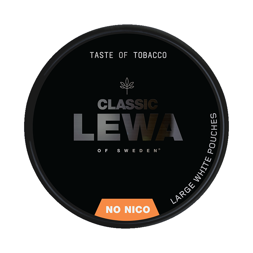 LEWA Classic Taste Of Tobacco Nikotinfritt Snus -nikotiinipussit