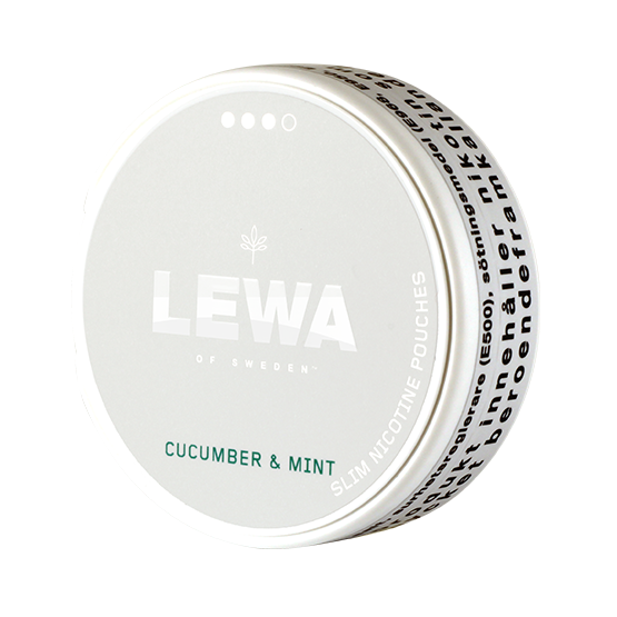 LEWA Cucumber Mint Slim Strong -nikotiinipussit