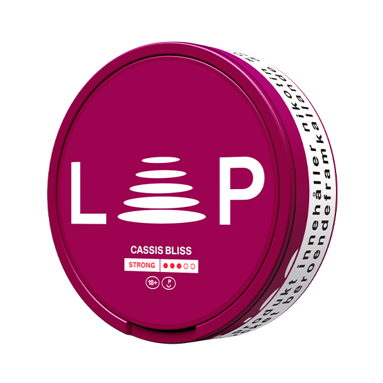 Loop Cassis Bliss Strong -nikotiinipussit