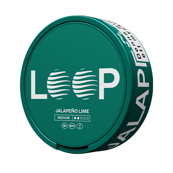 Loop Jalapeno Lime Medium -nikotiinipussit