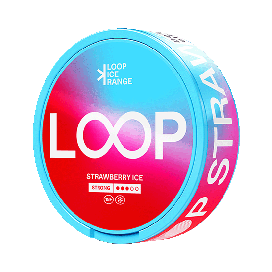 Loop Strawberry Ice Strong -nikotiinipussit