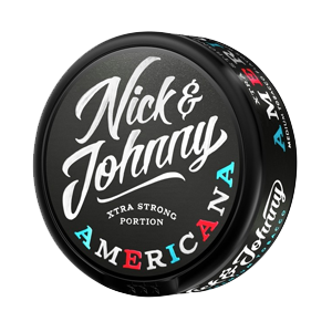 Nick & Johnny Americana Pussinuuska -nikotiinipussit