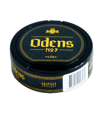 Oden's nr 3 Löysä -nikotiinipussit