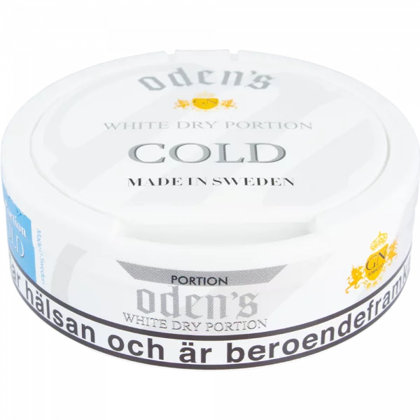 Oden’s Cold White Dry Pussinuuska -nikotiinipussit