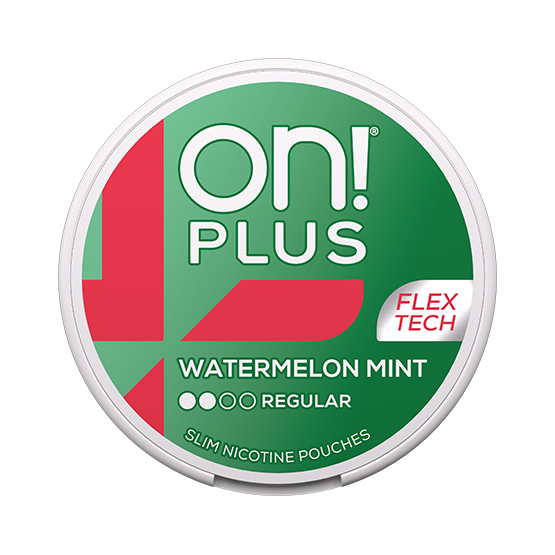 On! Plus Watermelon Mint Slim Normal -nikotiinipussit