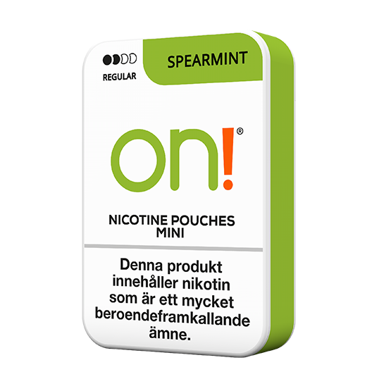 on! Spearmint 3mg -nikotiinipussit