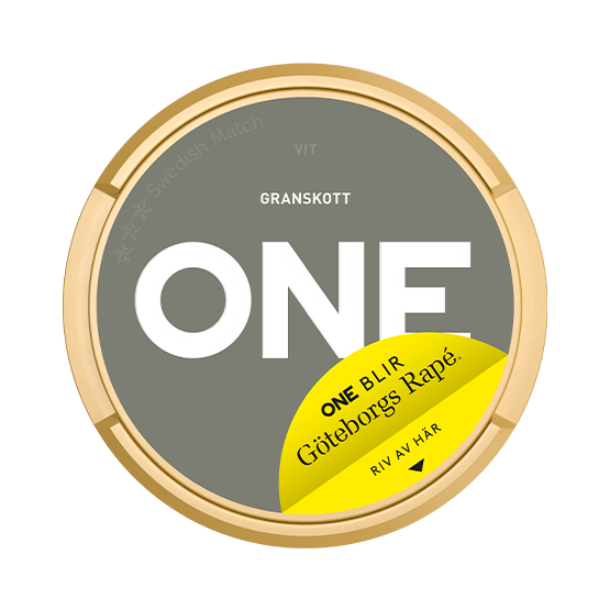 ONE Grå White Pussinuuska