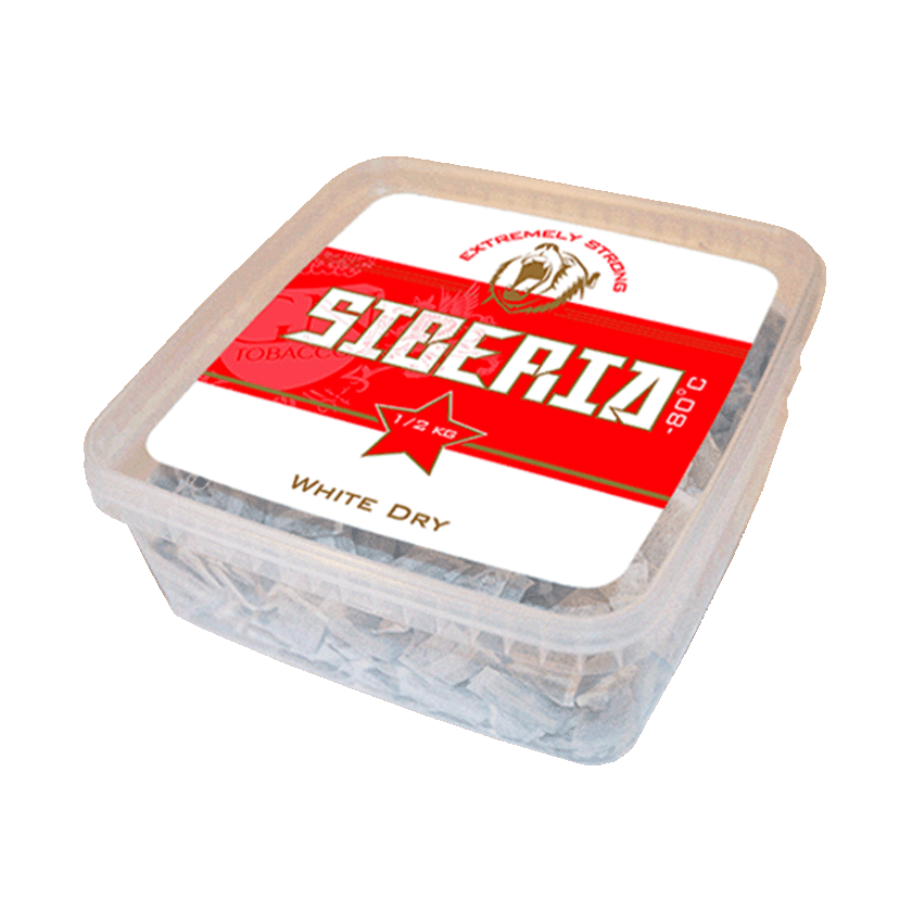 Siberia White Dry Pussinuuska 500g