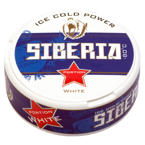 Siberia White Pussinuuska -nikotiinipussit