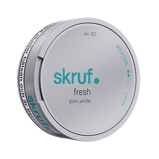 Skruf Fresh No.2 Mint Medium Pussinuuska