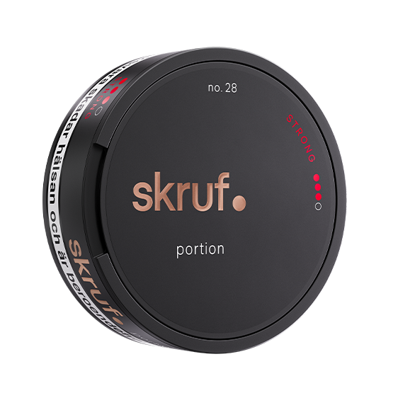 Skruf No.28 Strong Pussinuuska -nikotiinipussit