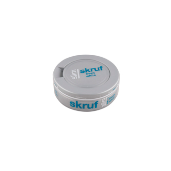 Skruf Slim Fresh White Pussinuuska -nikotiinipussit