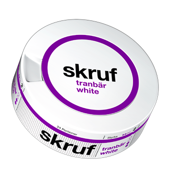 Skruf Tranbär White Pussinuuska -nikotiinipussit