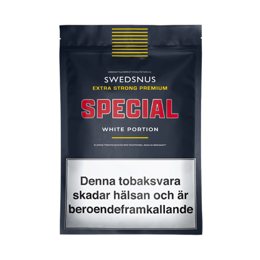Swedsnus Premium Extra Strong Special 300 Pussinuuska -nikotiinipussit