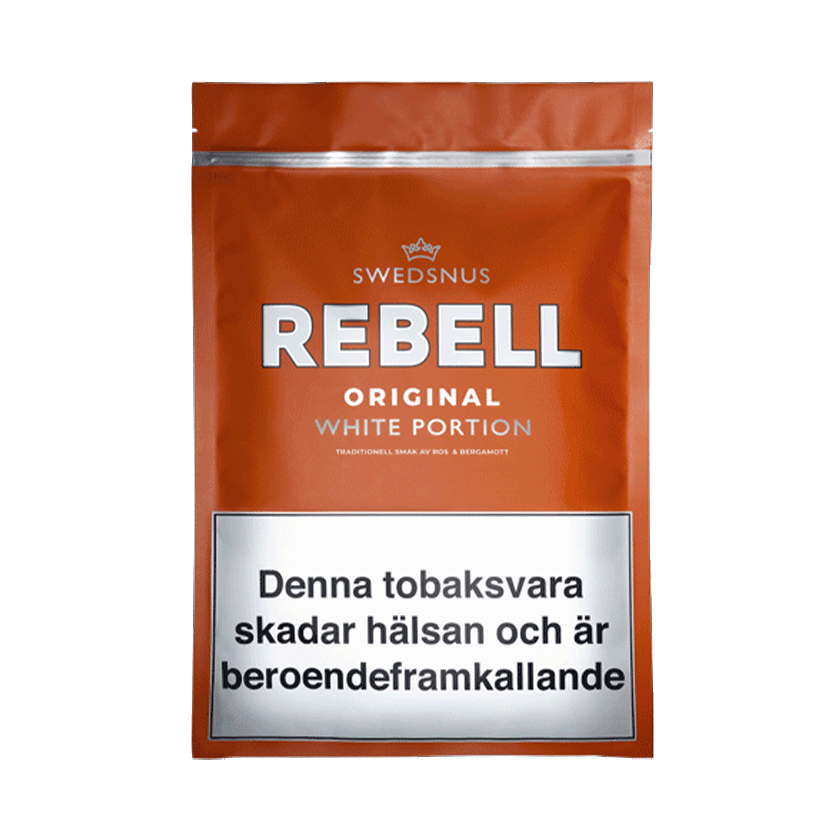 Swedsnus Rebell Original 300 Pussinuuska -nikotiinipussit