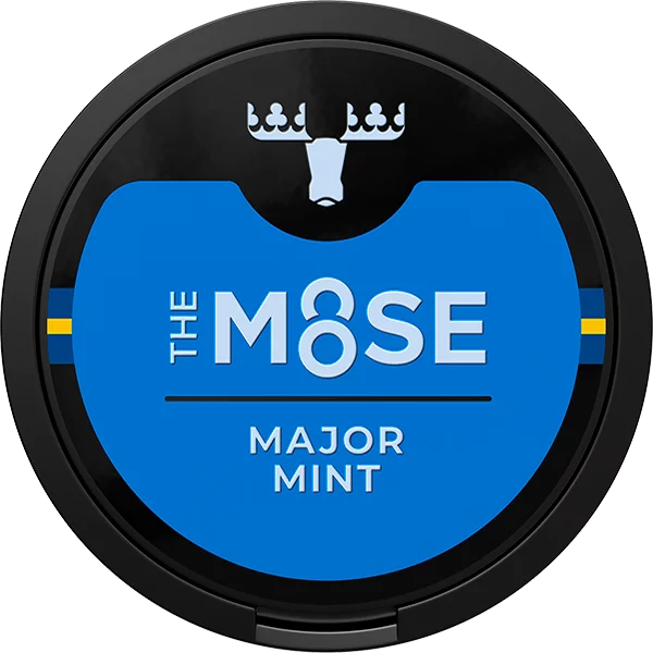 The Moose Major Mint White Pussinuuska -nikotiinipussit