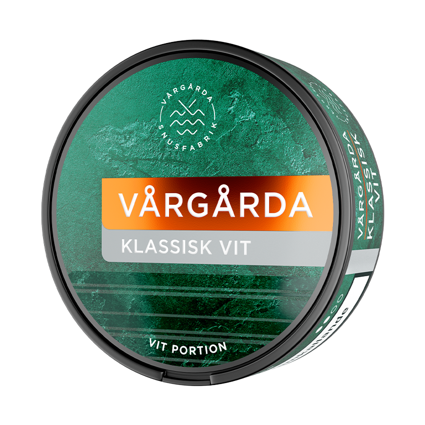 Vårgårda Klassisk Vit Pussinuuska -nikotiinipussit