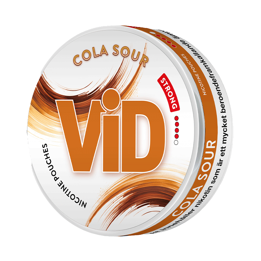 VID Cola Sour Slim Extra Strong -nikotiinipussit