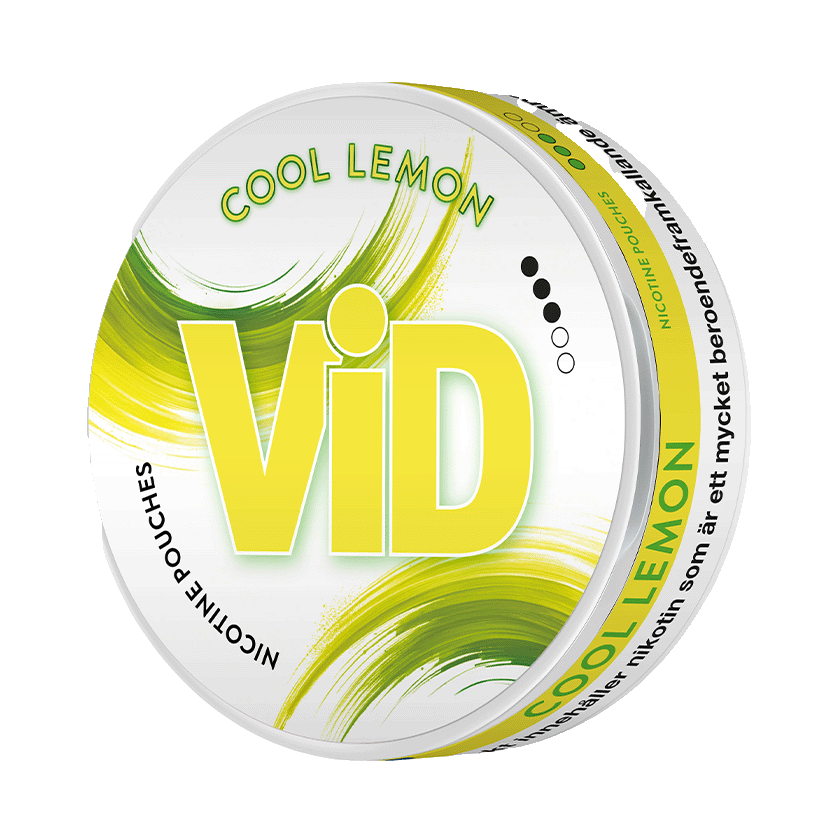 VID Cool Lemon Slim Strong -nikotiinipussit