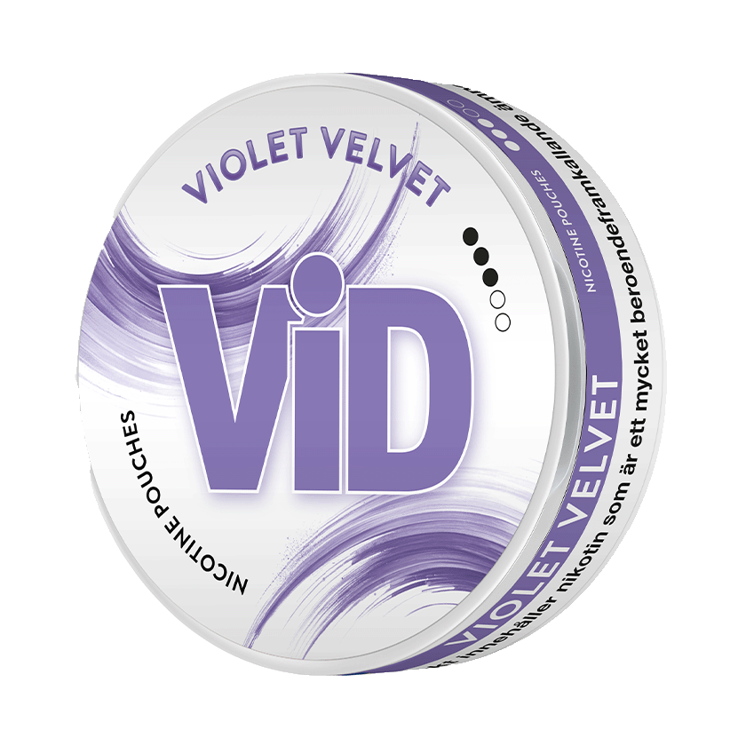 VID Violet Velvet Slim Strong -nikotiinipussit