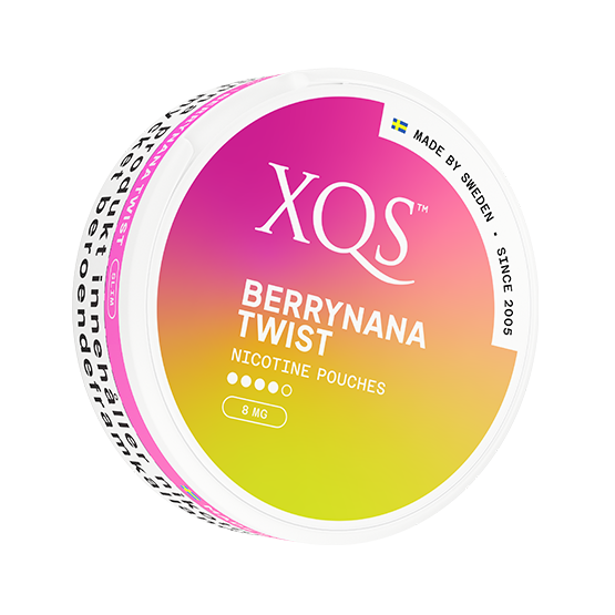 XQS Berrynana Twist Slim Strong -nikotiinipussit