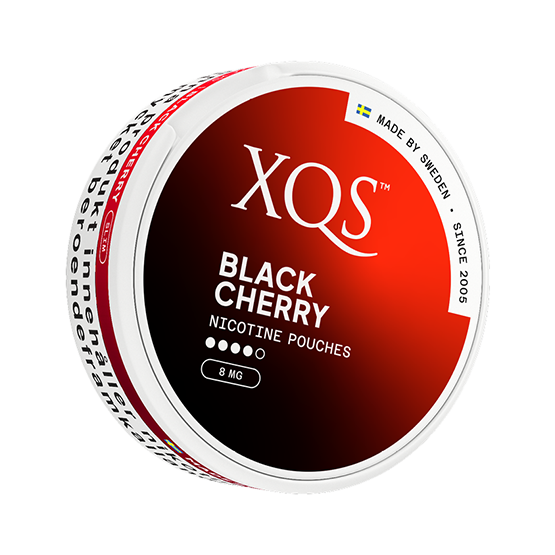 XQS Black Cherry Slim Strong -nikotiinipussit