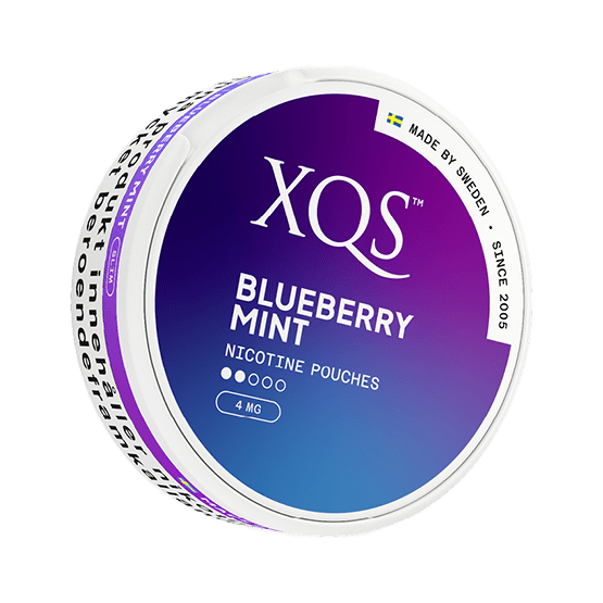XQS Blueberry Mint Slim -nikotiinipussit