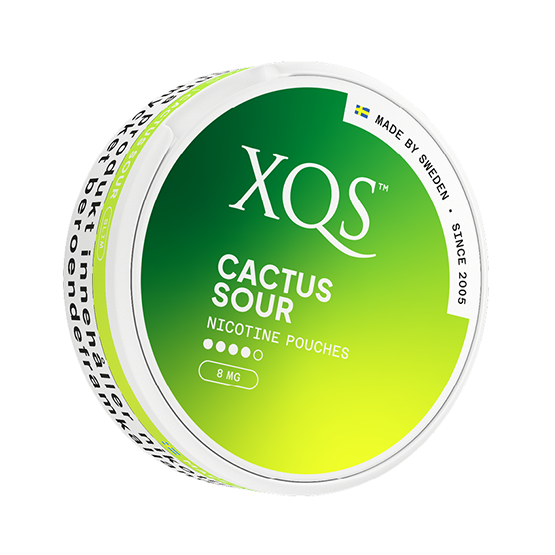 XQS Cactus Sour Slim Strong -nikotiinipussit