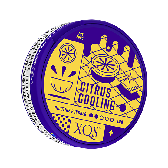 XQS Citrus Cooling Slim -nikotiinipussit